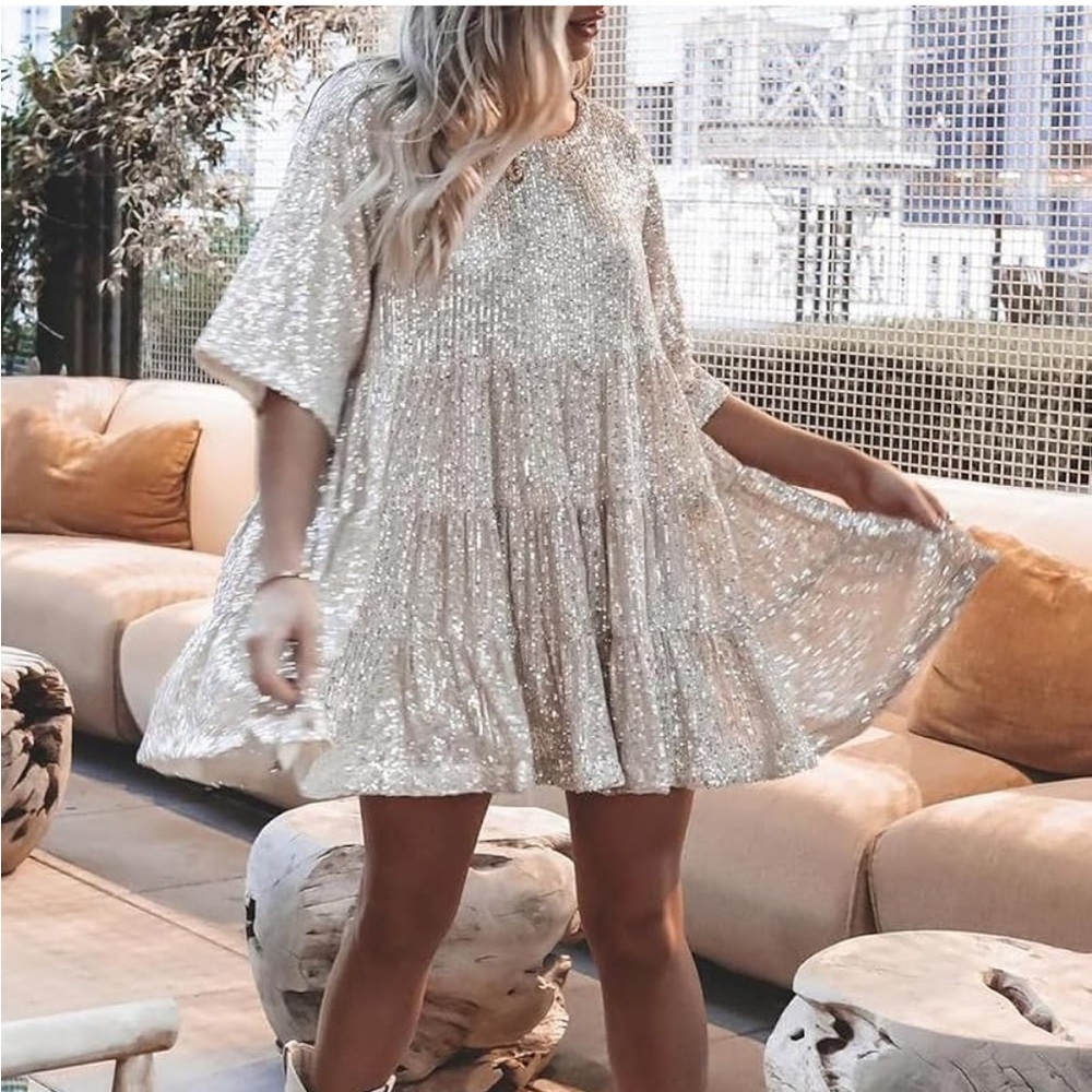 By Together Sequin Mini Dress